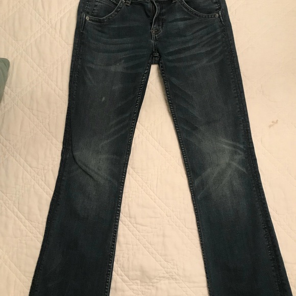 NWT HUDSON stretch bootcut Jeans from SAKS - Picture 2 of 8